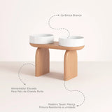 Alimentador Arcos - Branco