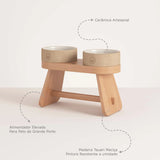 Alimentador Bench - Artesanal